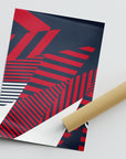 Print with the Bayern Munich 2026-27 Prematch football shirt design by RIPA Football