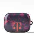 AirPods case with the Bayern Munich 2026-27 Third football shirt design by RIPA Football
