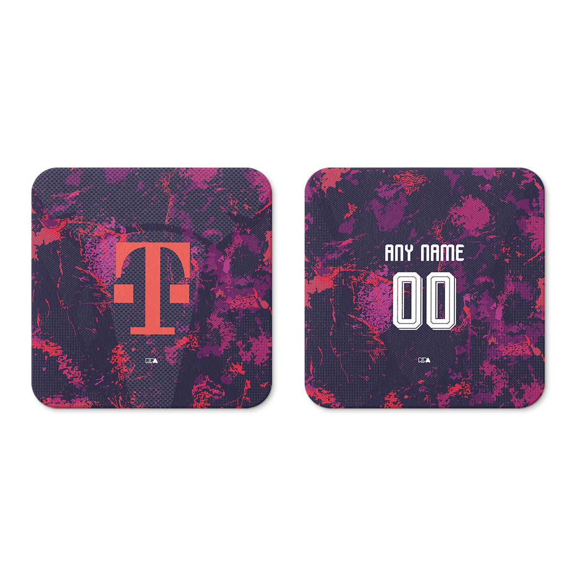 Coaster with the Bayern Munich 2026-27 Third football shirt design by RIPA Football