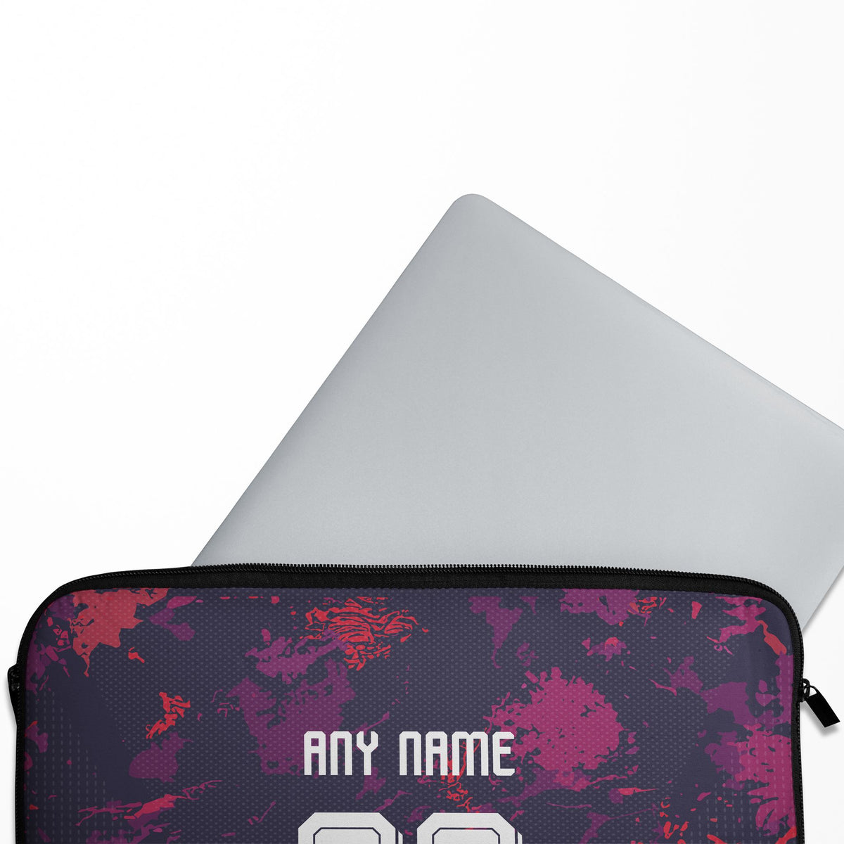 Laptop sleeve with the Bayern Munich 2026-27 Third football shirt design by RIPA Football