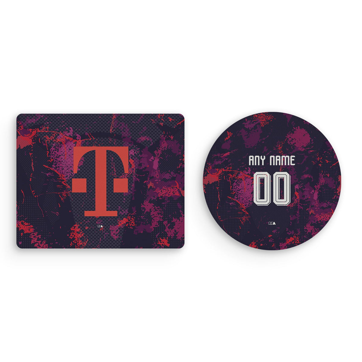 Mouse pad with the Bayern Munich 2026-27 Third football shirt design by RIPA Football