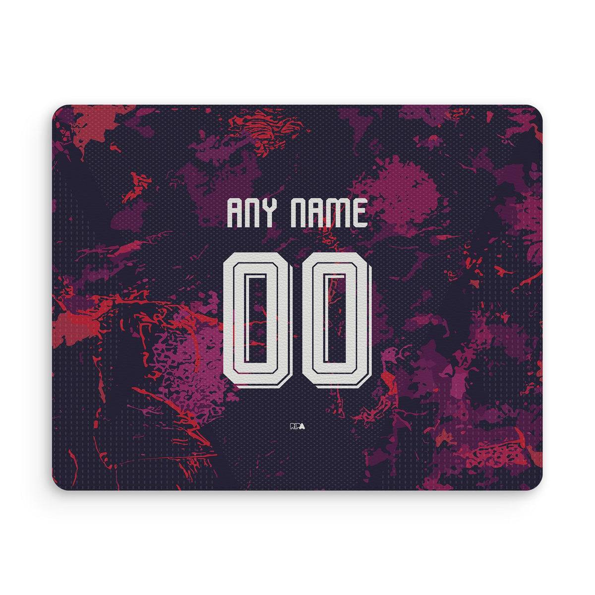 Mouse pad with the Bayern Munich 2026-27 Third football shirt design by RIPA Football