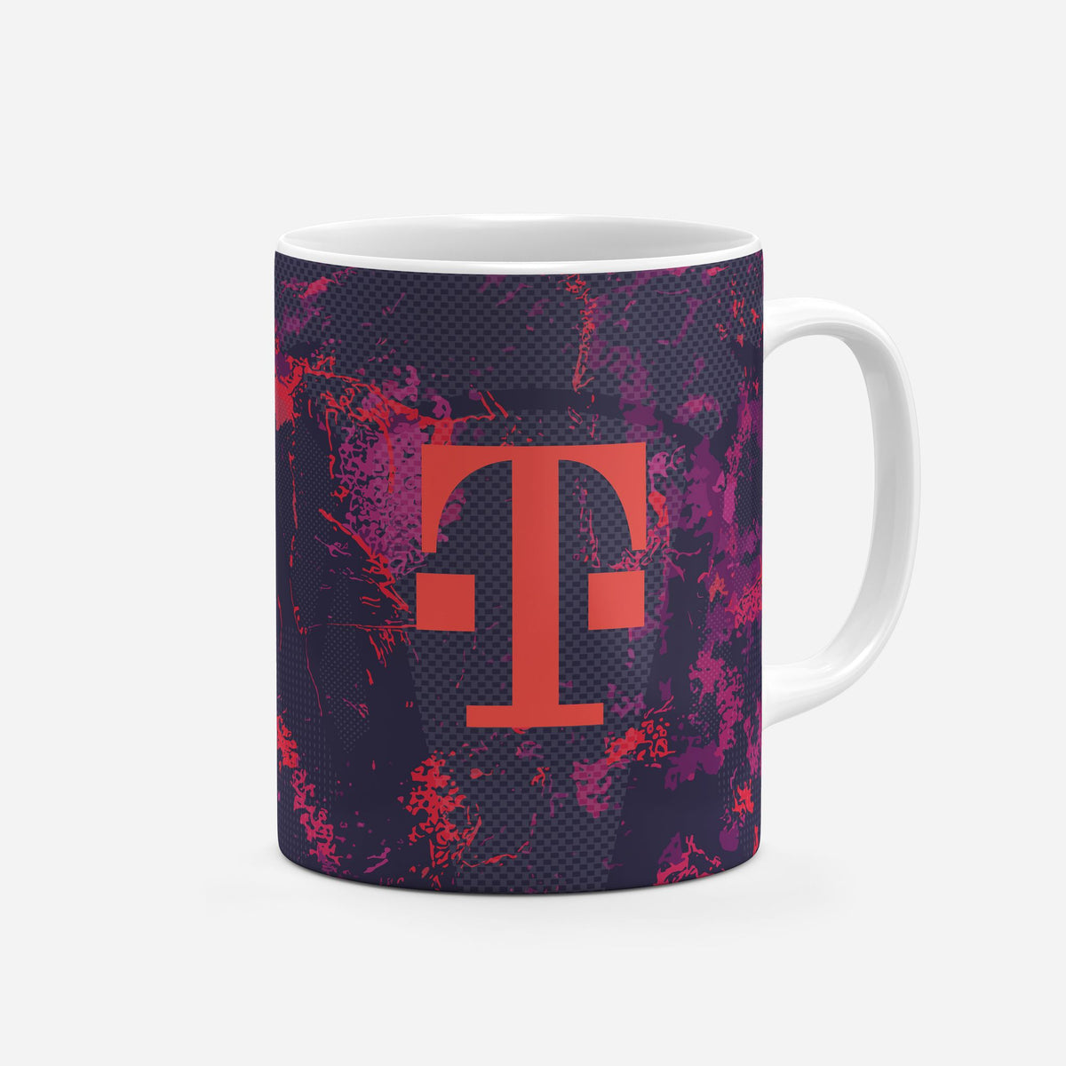 Mug with the Bayern Munich 2026-27 Third football shirt design by RIPA Football