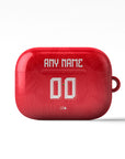 AirPods case with the Benfica 2026-27 Home football shirt design by RIPA Football
