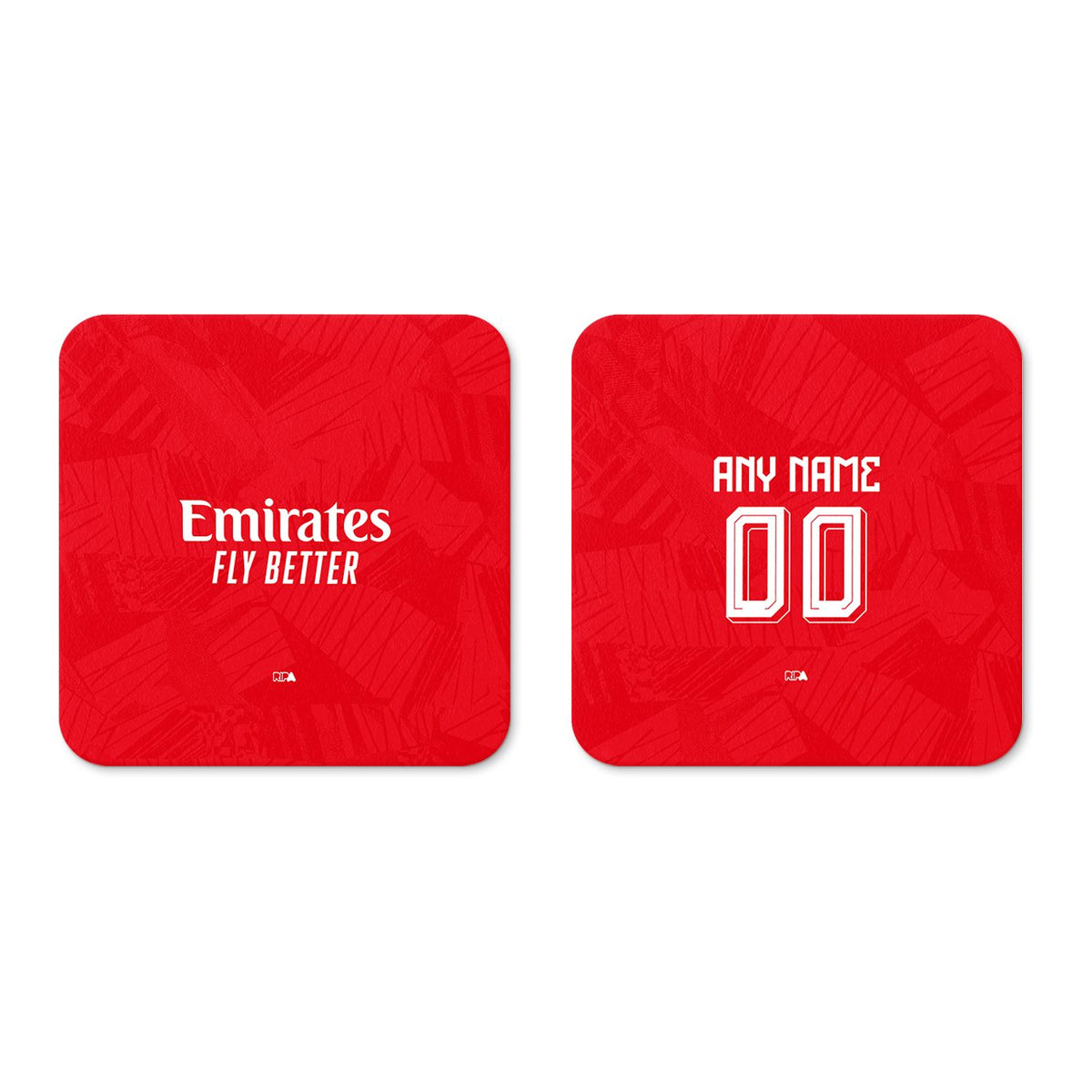 Coaster with the Benfica 2026-27 Home football shirt design by RIPA Football