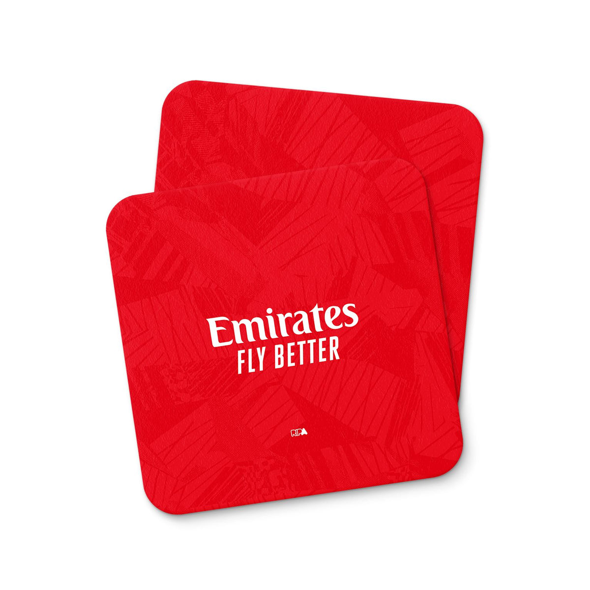 Coaster with the Benfica 2026-27 Home football shirt design by RIPA Football