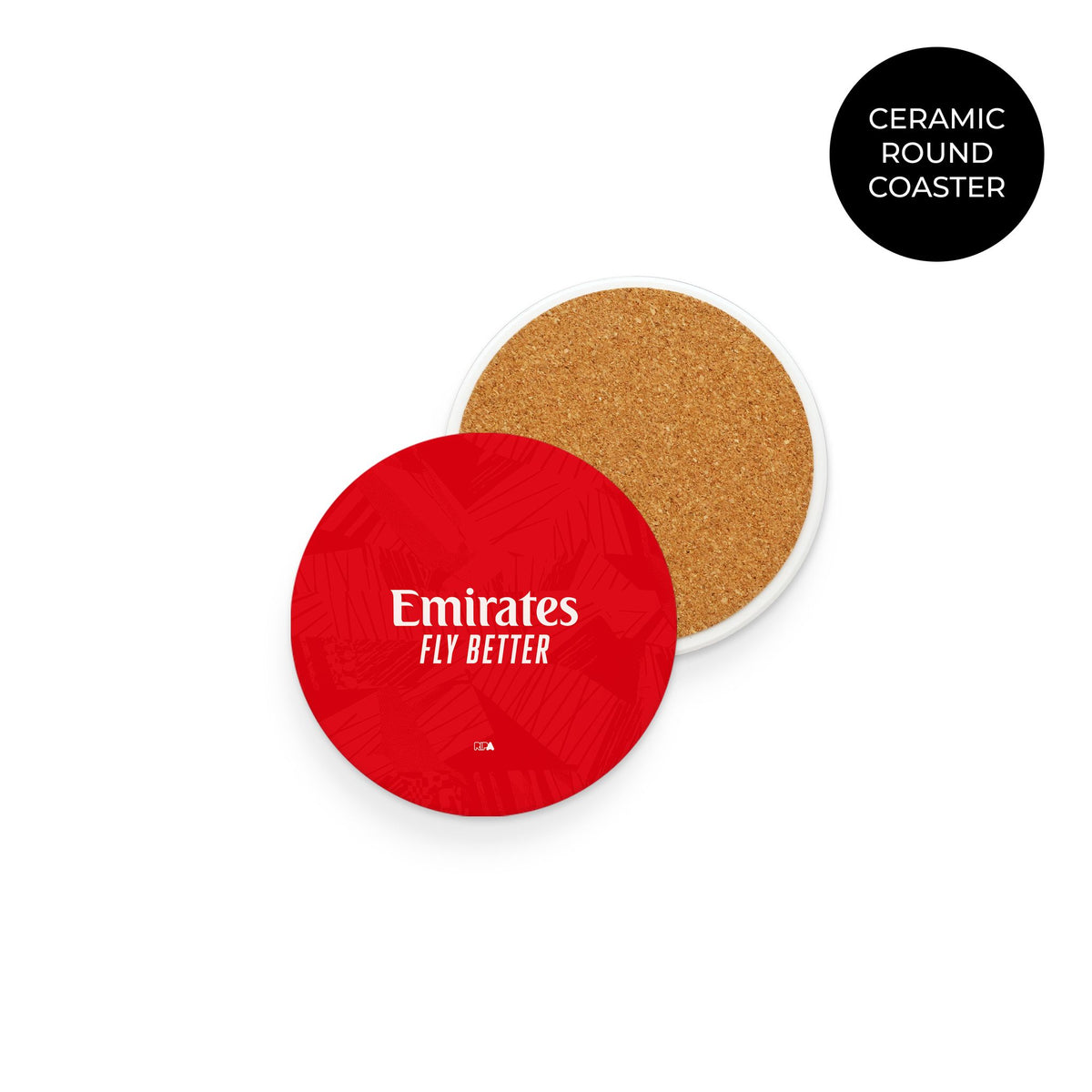 Coaster with the Benfica 2026-27 Home football shirt design by RIPA Football