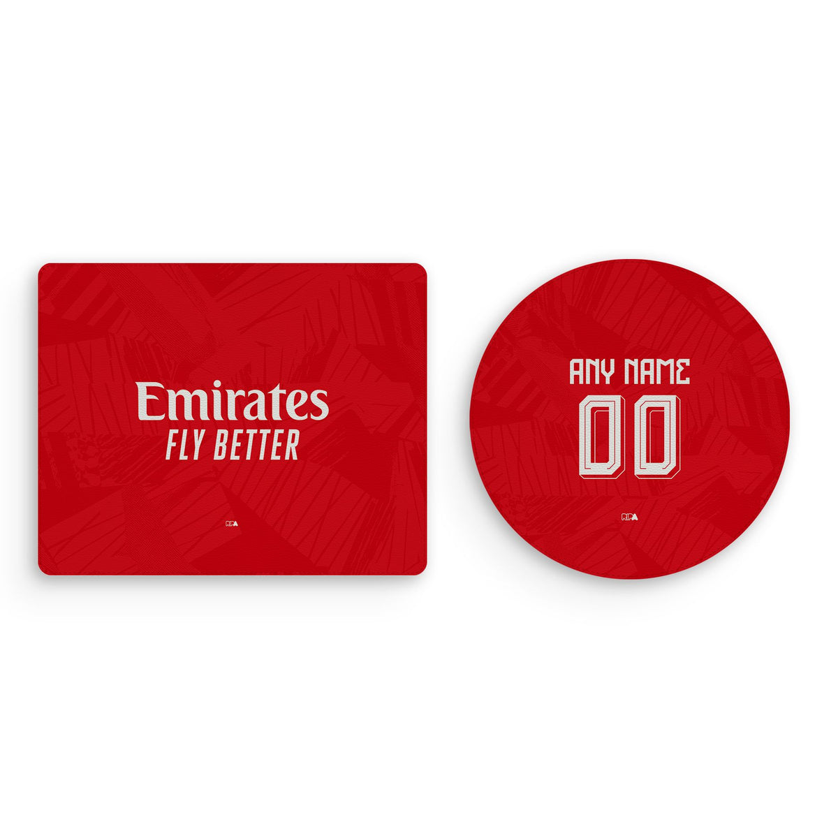 Mouse pad with the Benfica 2026-27 Home football shirt design by RIPA Football