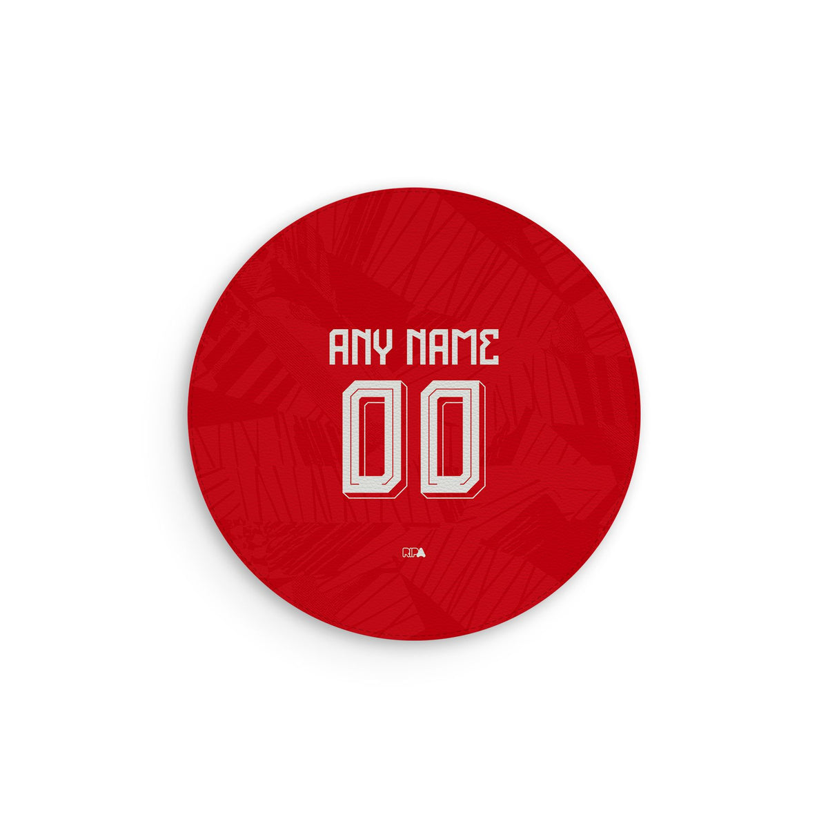 Mouse pad with the Benfica 2026-27 Home football shirt design by RIPA Football