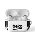 AirPods case with the Besiktas 2026-27 Home football shirt design by RIPA Football