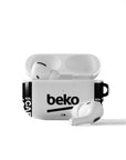 AirPods case with the Besiktas 2026-27 Home football shirt design by RIPA Football