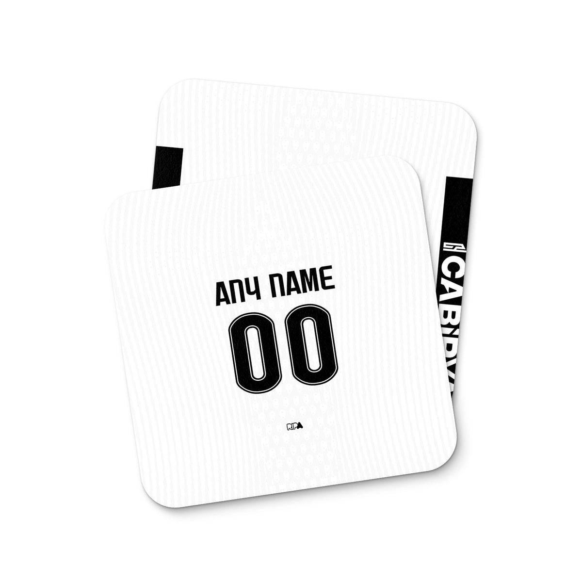 Coaster with the Besiktas 2026-27 Home football shirt design by RIPA Football