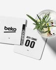Coaster with the Besiktas 2026-27 Home football shirt design by RIPA Football