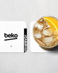 Coaster with the Besiktas 2026-27 Home football shirt design by RIPA Football