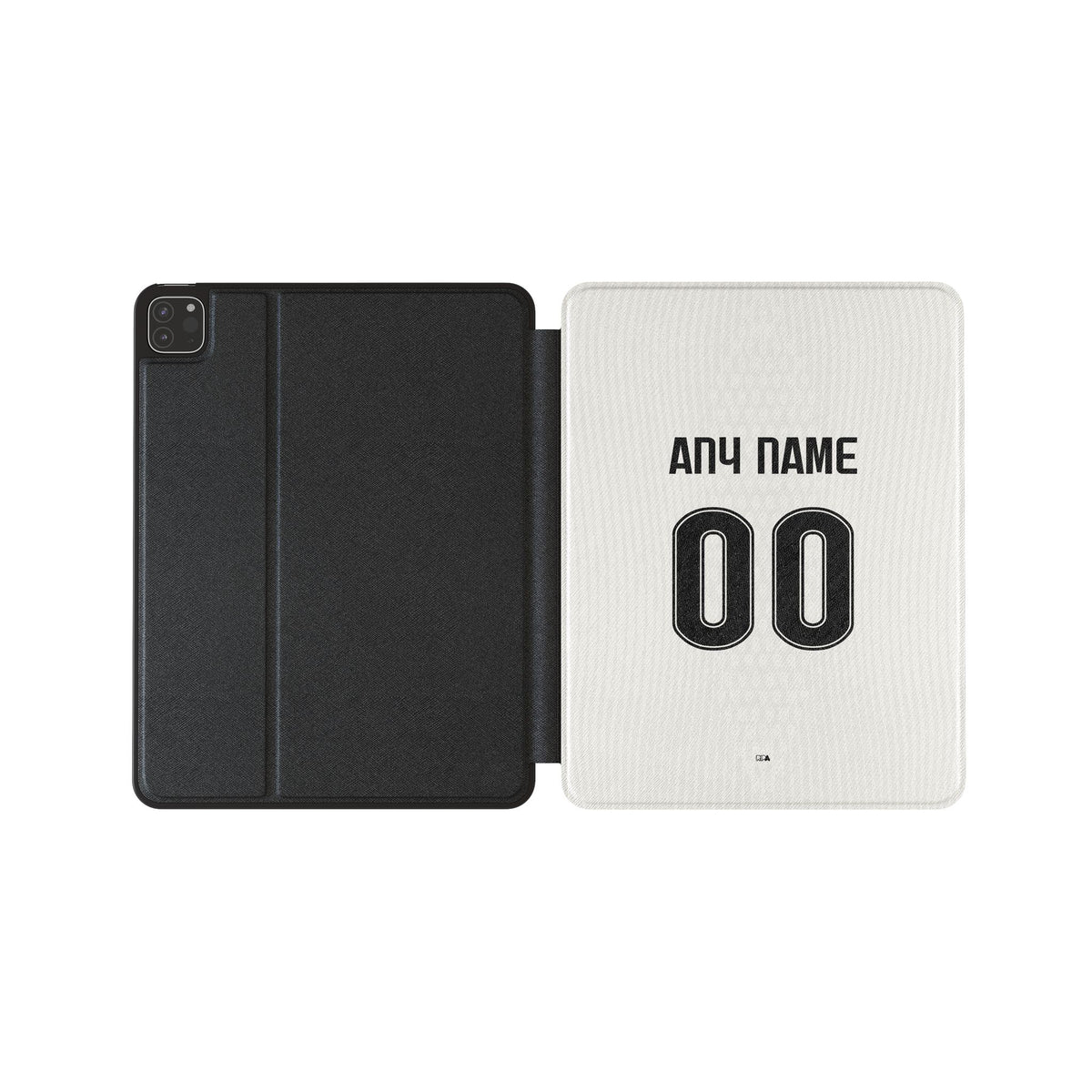 iPad case with the Besiktas 2026-27 Home football shirt design by RIPA Football