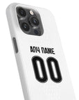 Phone case with the Besiktas 2026-27 Home football shirt design by RIPA Football