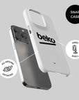 Phone case with the Besiktas 2026-27 Home football shirt design by RIPA Football
