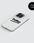 Phone case with the Besiktas 2026-27 Home football shirt design by RIPA Football