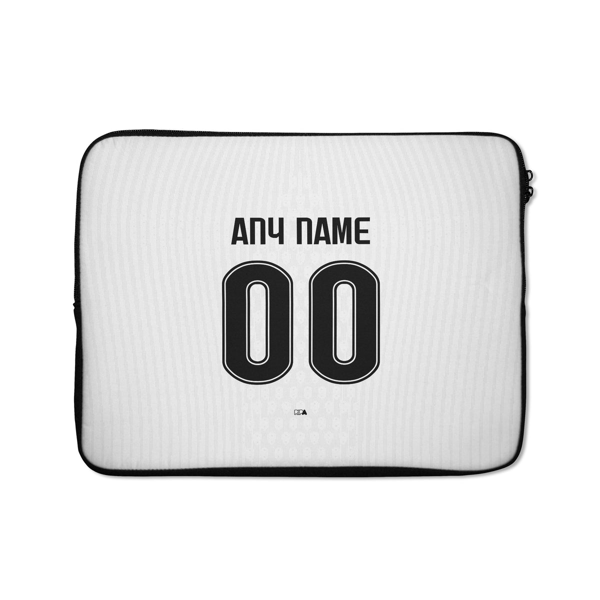 Laptop sleeve with the Besiktas 2026-27 Home football shirt design by RIPA Football