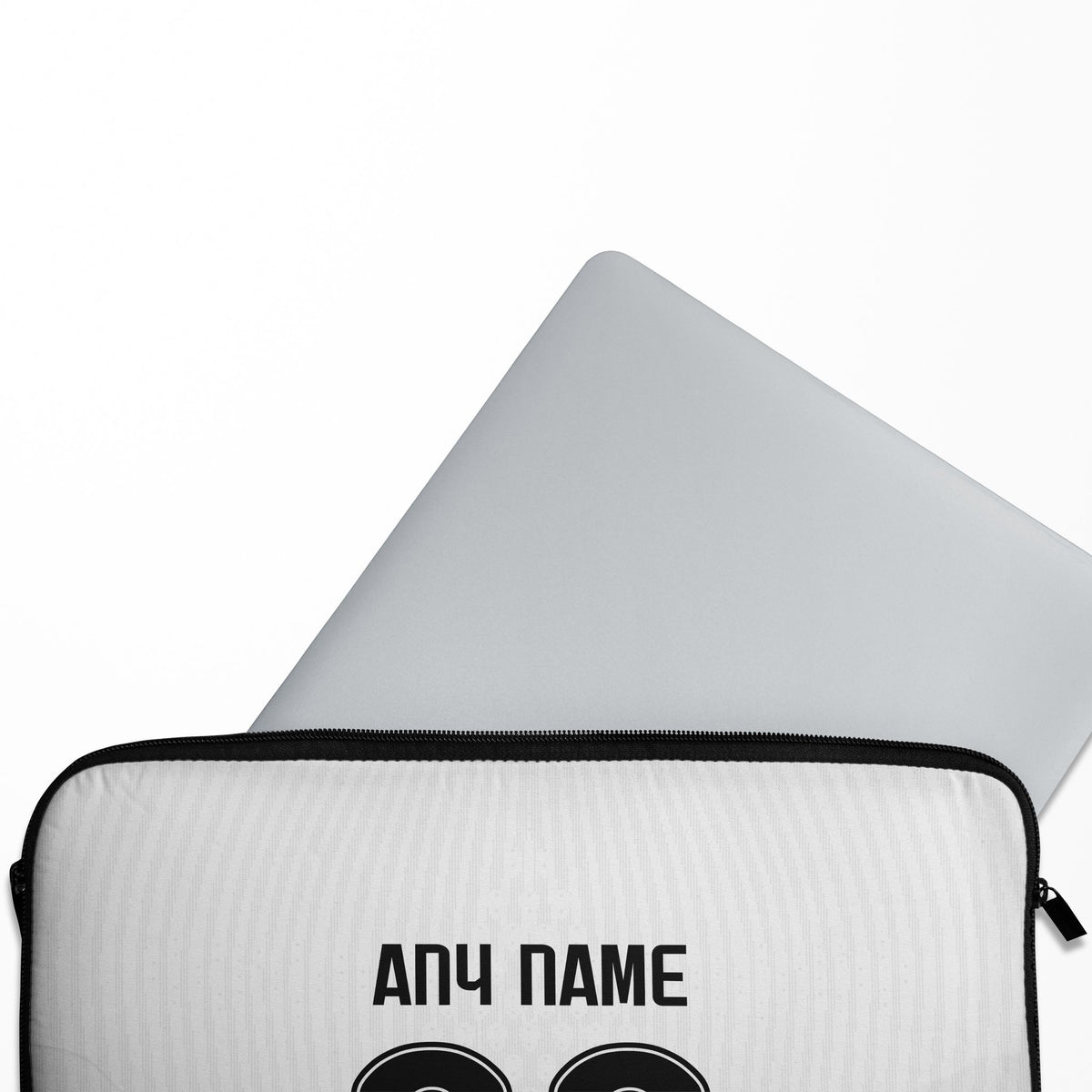 Laptop sleeve with the Besiktas 2026-27 Home football shirt design by RIPA Football