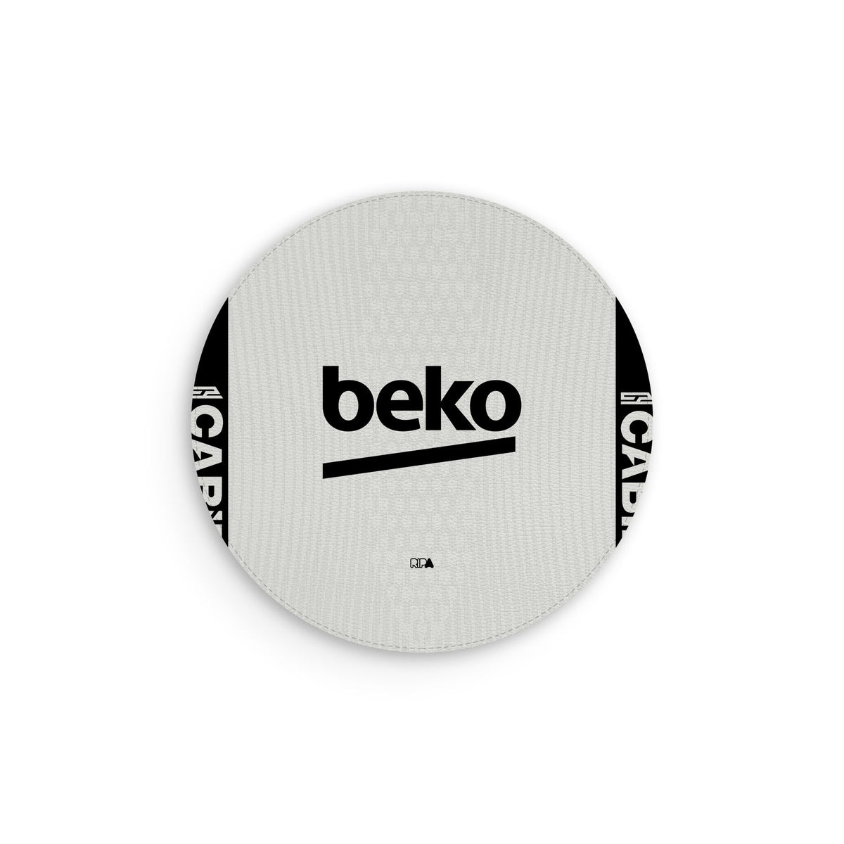 Mouse pad with the Besiktas 2026-27 Home football shirt design by RIPA Football