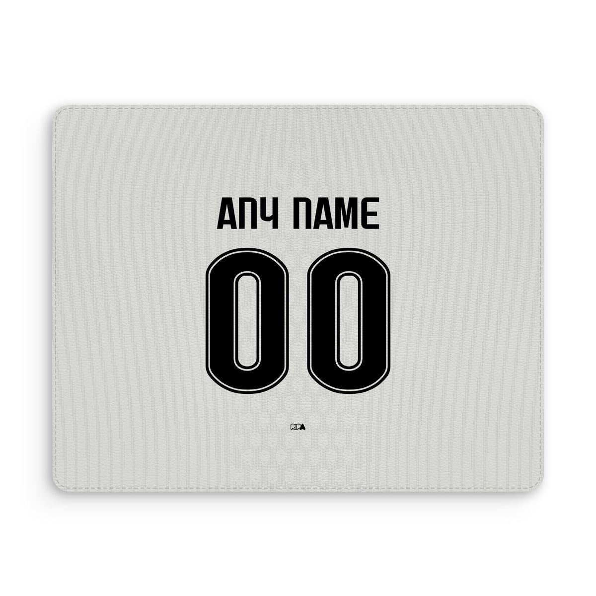 Mouse pad with the Besiktas 2026-27 Home football shirt design by RIPA Football