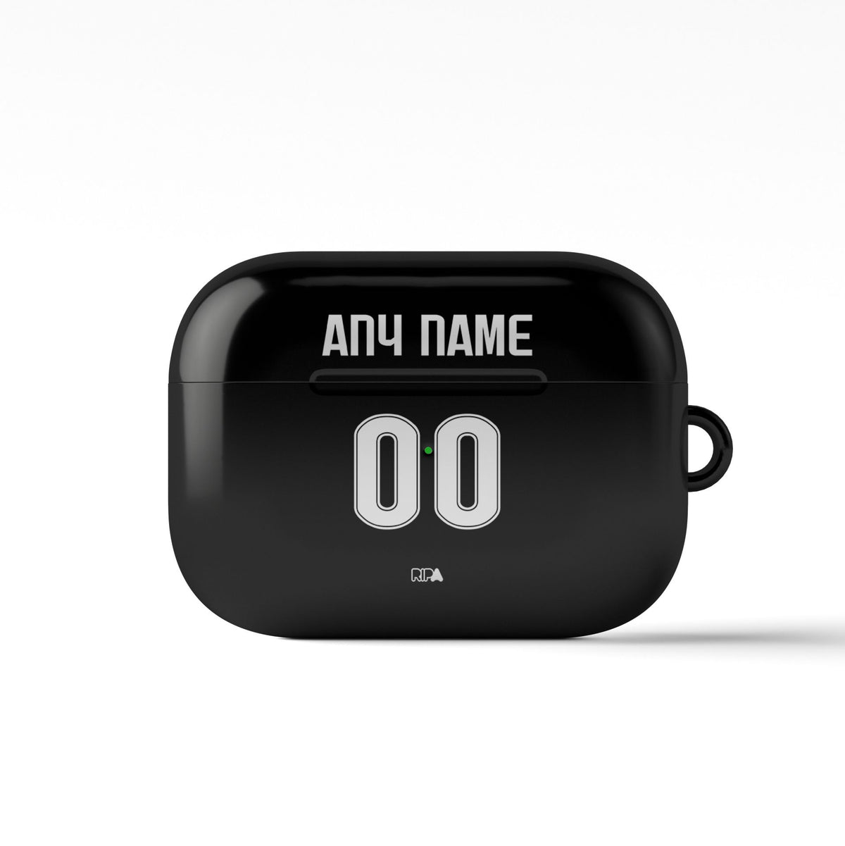 AirPods case with the Besiktas 2026-27 Third football shirt design by RIPA Football