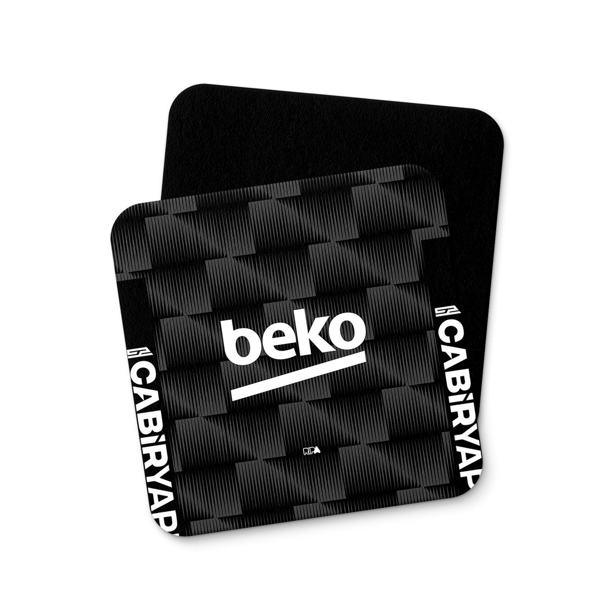 Coaster with the Besiktas 2026-27 Third football shirt design by RIPA Football