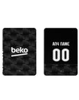 iPad case with the Besiktas 2026-27 Third football shirt design by RIPA Football