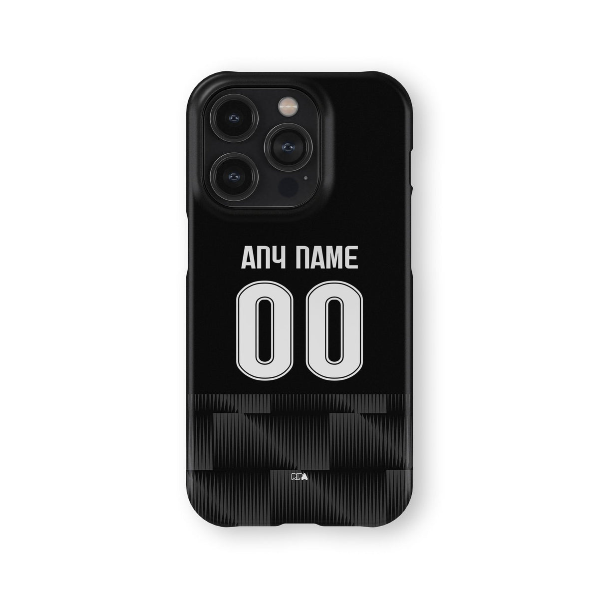 Phone case with the Besiktas 2026-27 Third football shirt design by RIPA Football