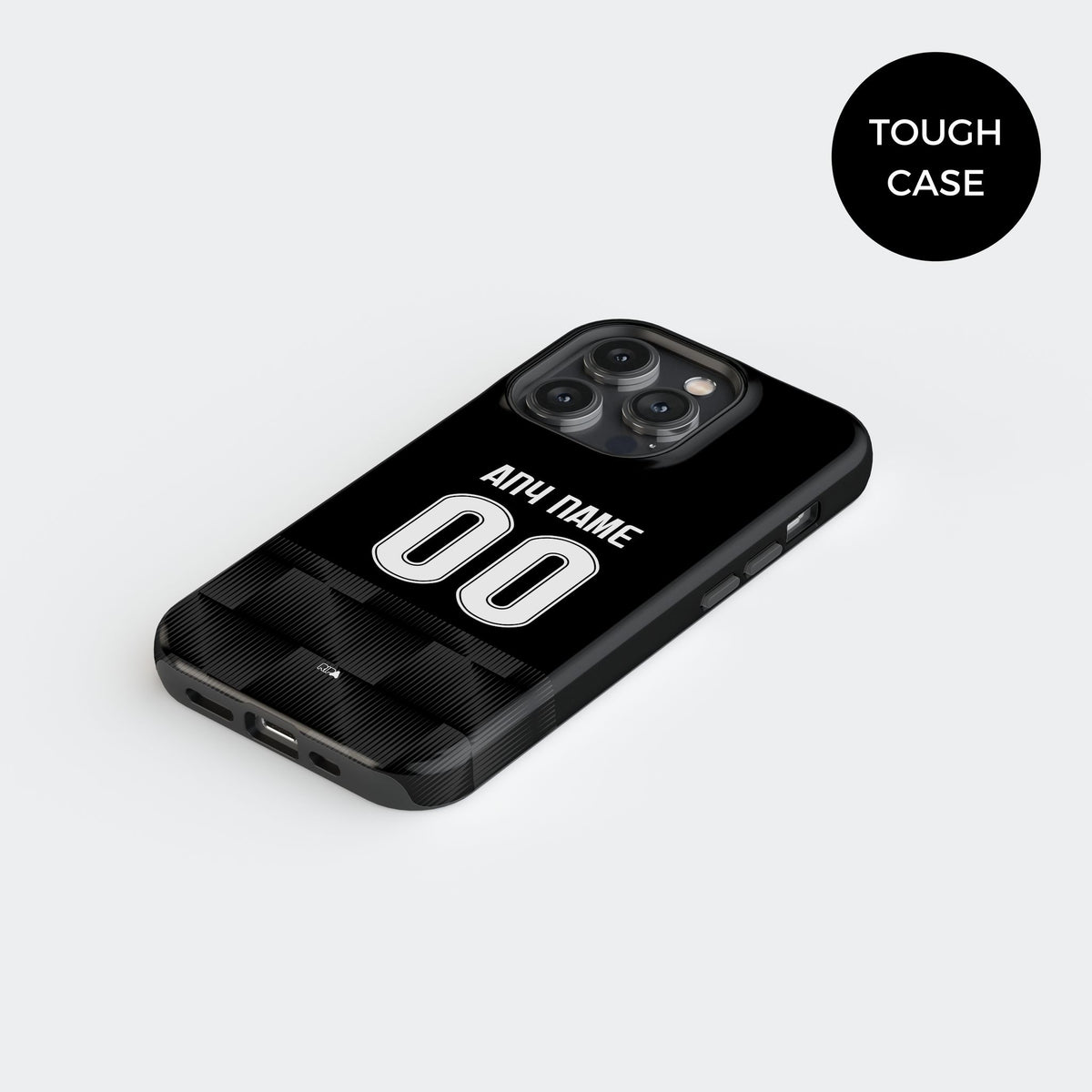 Phone case with the Besiktas 2026-27 Third football shirt design by RIPA Football