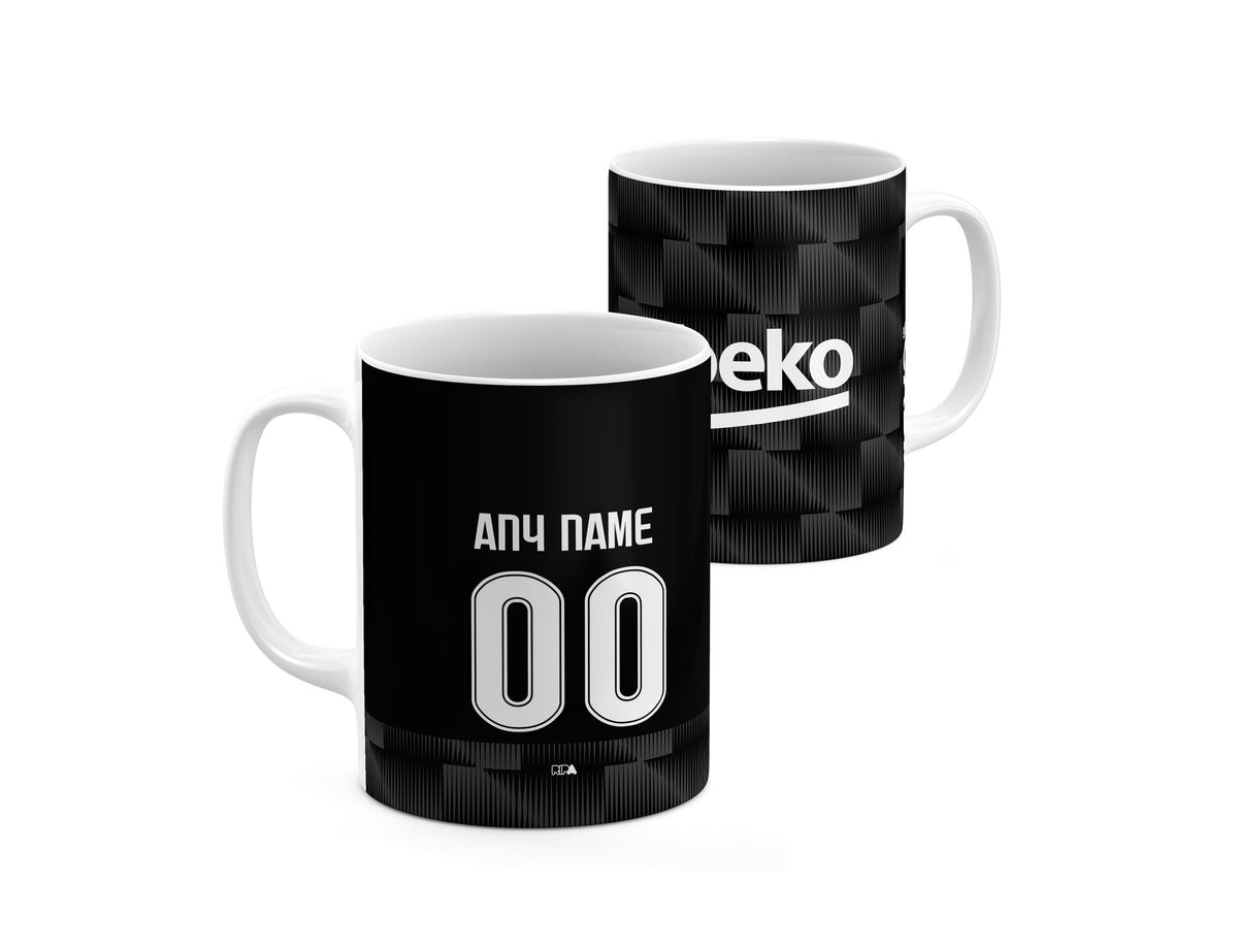 Mug with the Besiktas 2026-27 Third football shirt design by RIPA Football