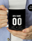 Mug with the Besiktas 2026-27 Third football shirt design by RIPA Football