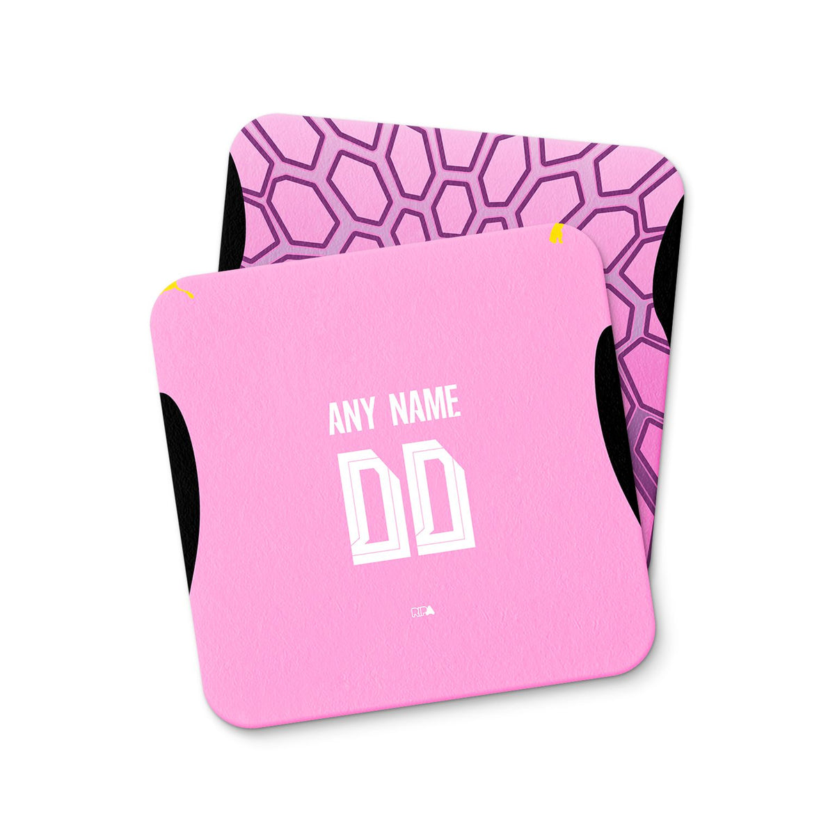 Coaster with the Borussia Dortmund 2026-27 Goalkeeper football shirt design by RIPA Football