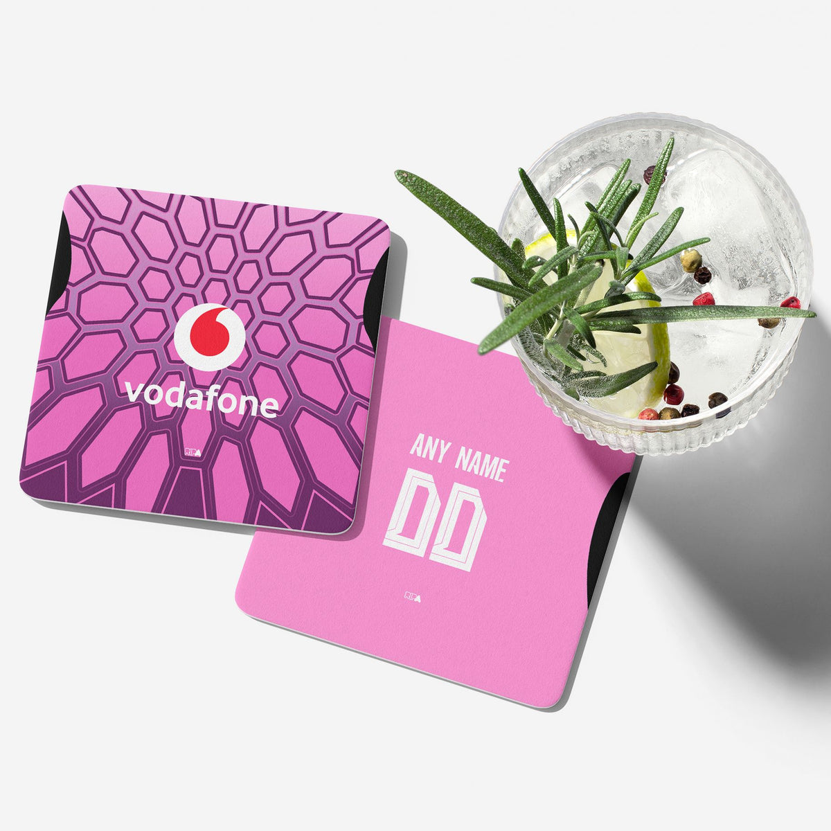 Coaster with the Borussia Dortmund 2026-27 Goalkeeper football shirt design by RIPA Football