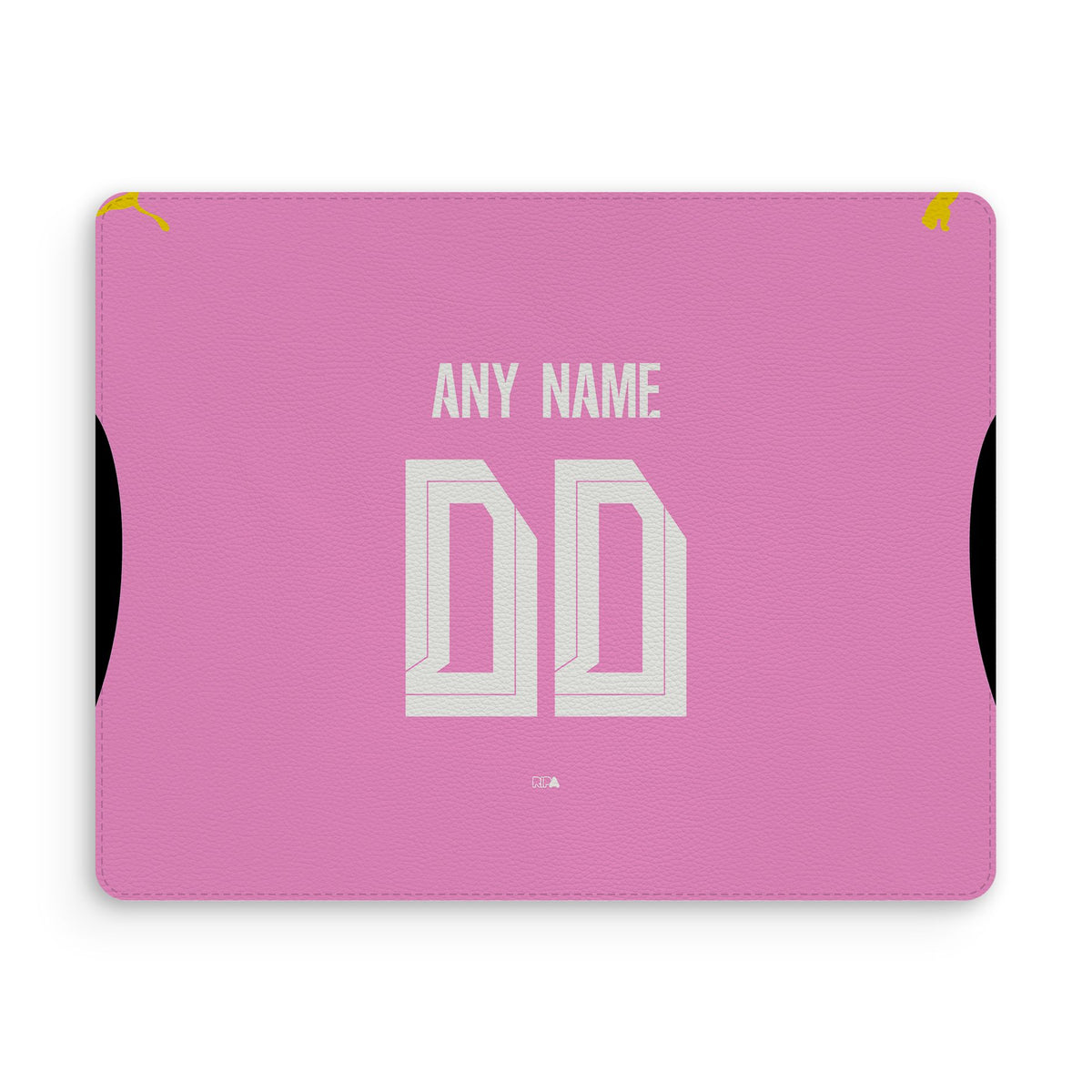 Mouse pad with the Borussia Dortmund 2026-27 Goalkeeper football shirt design by RIPA Football