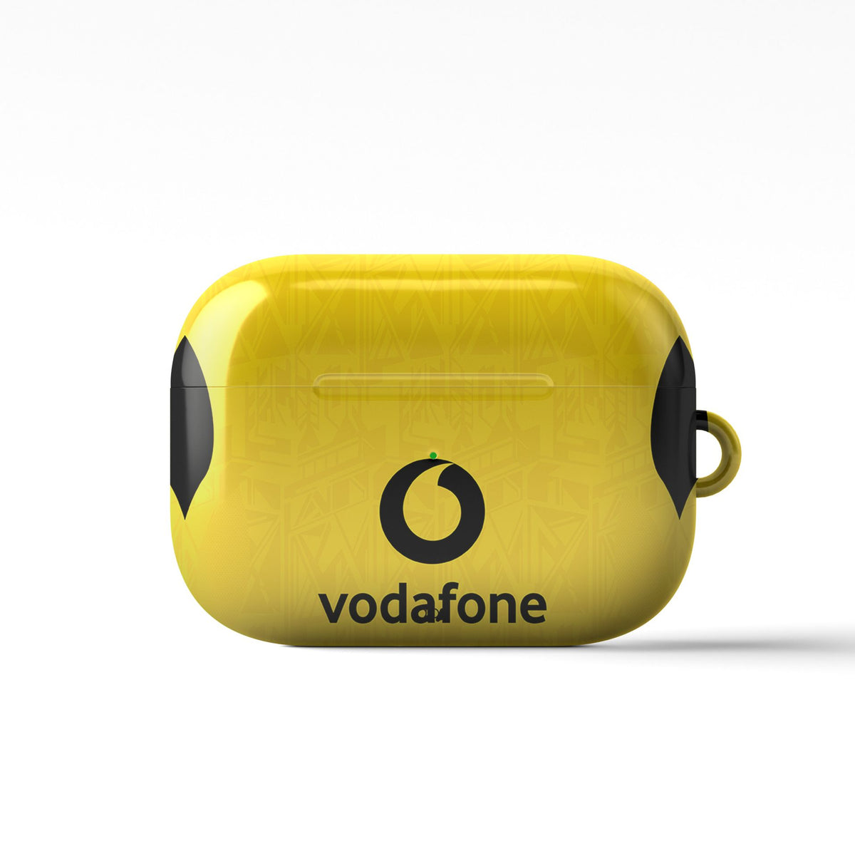AirPods case with the Borussia Dortmund 2026-27 Home football shirt design by RIPA Football