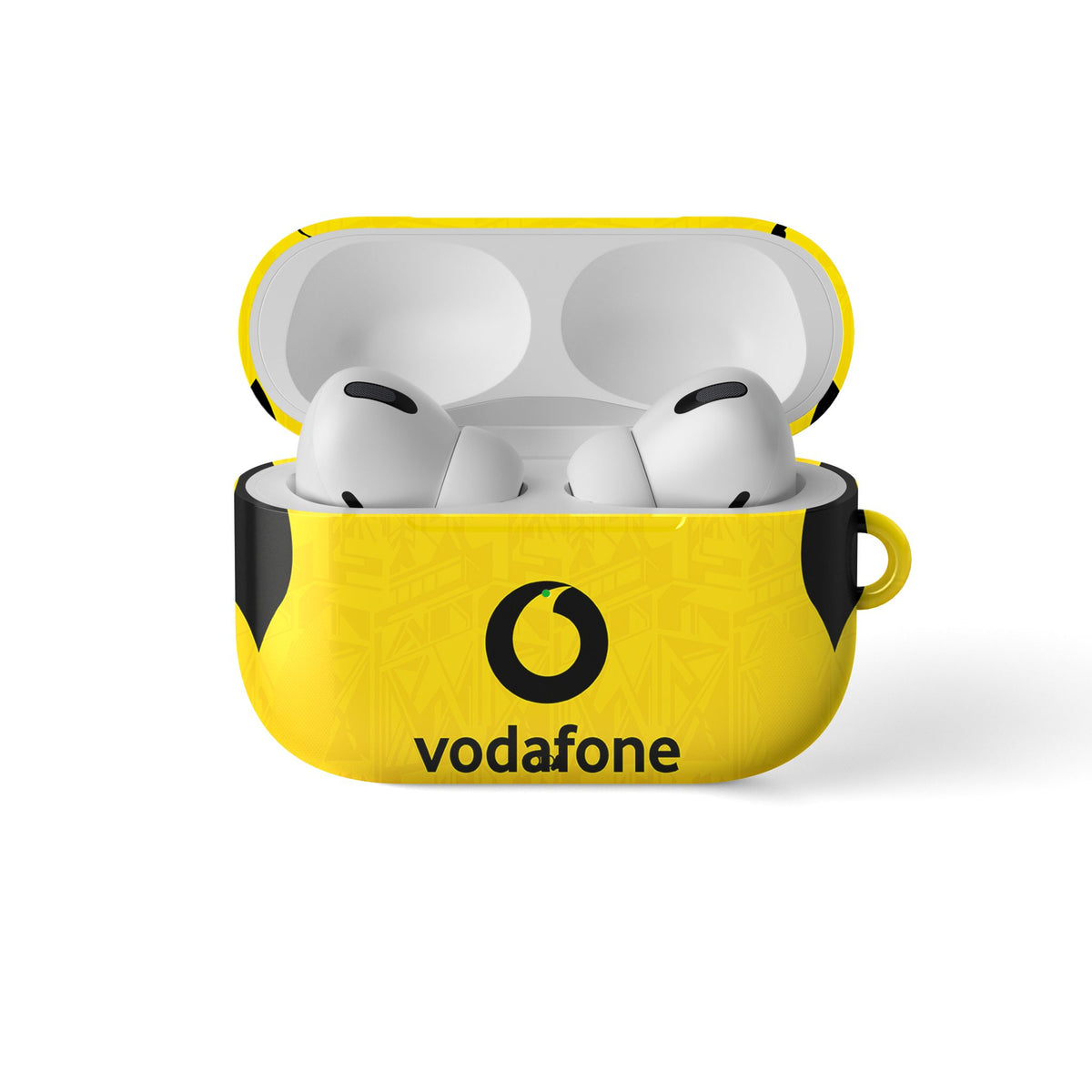AirPods case with the Borussia Dortmund 2026-27 Home football shirt design by RIPA Football