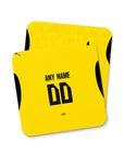 Coaster with the Borussia Dortmund 2026-27 Home football shirt design by RIPA Football