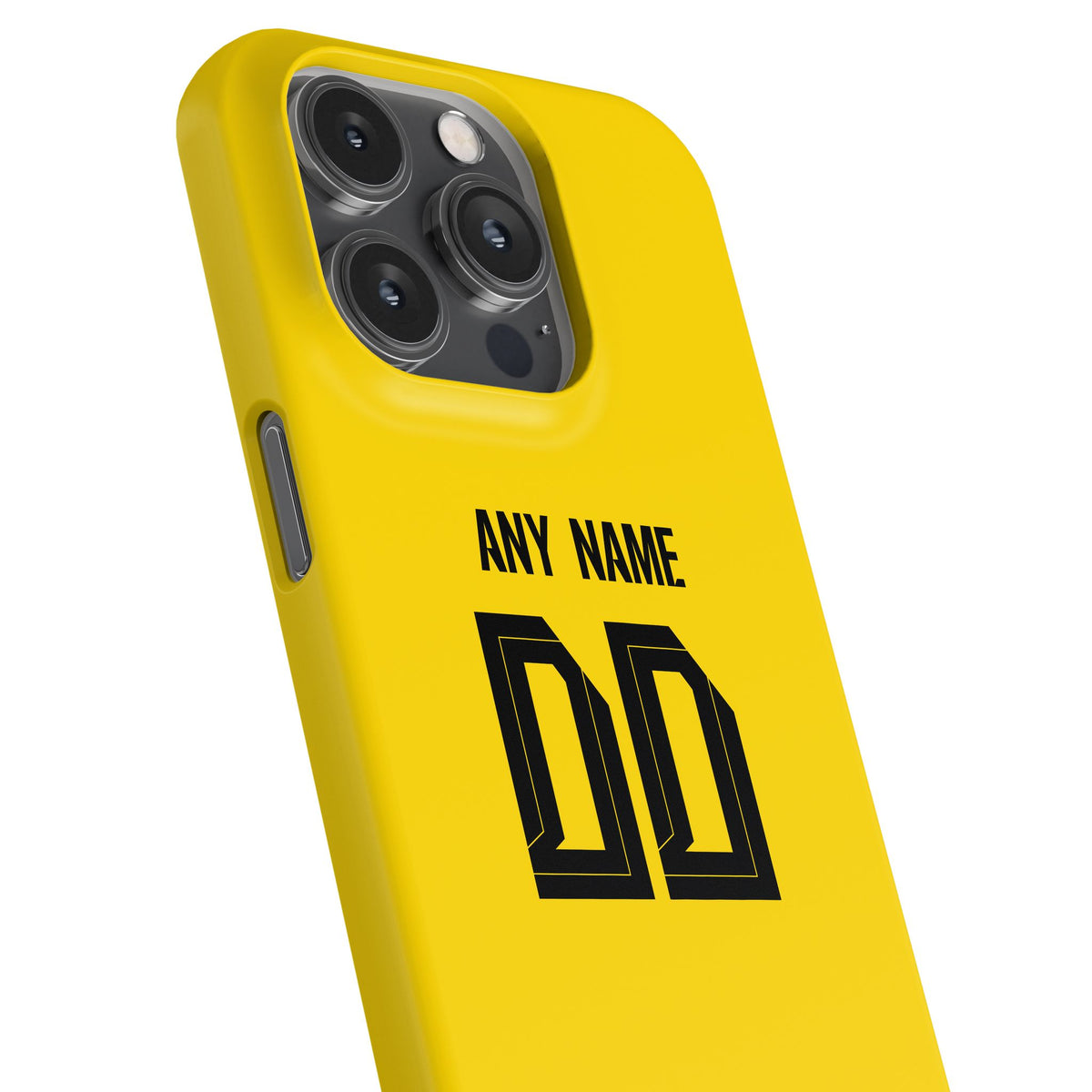 Phone case with the Borussia Dortmund 2026-27 Home football shirt design by RIPA Football