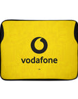 Laptop sleeve with the Borussia Dortmund 2026-27 Home football shirt design by RIPA Football