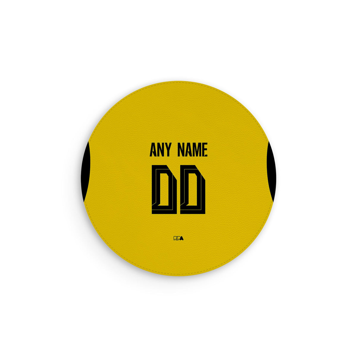 Mouse pad with the Borussia Dortmund 2026-27 Home football shirt design by RIPA Football