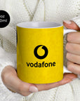 Mug with the Borussia Dortmund 2026-27 Home football shirt design by RIPA Football