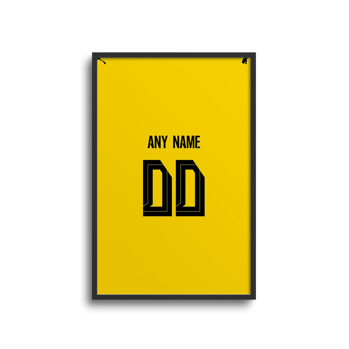 Print with the Borussia Dortmund 2026-27 Home football shirt design by RIPA Football