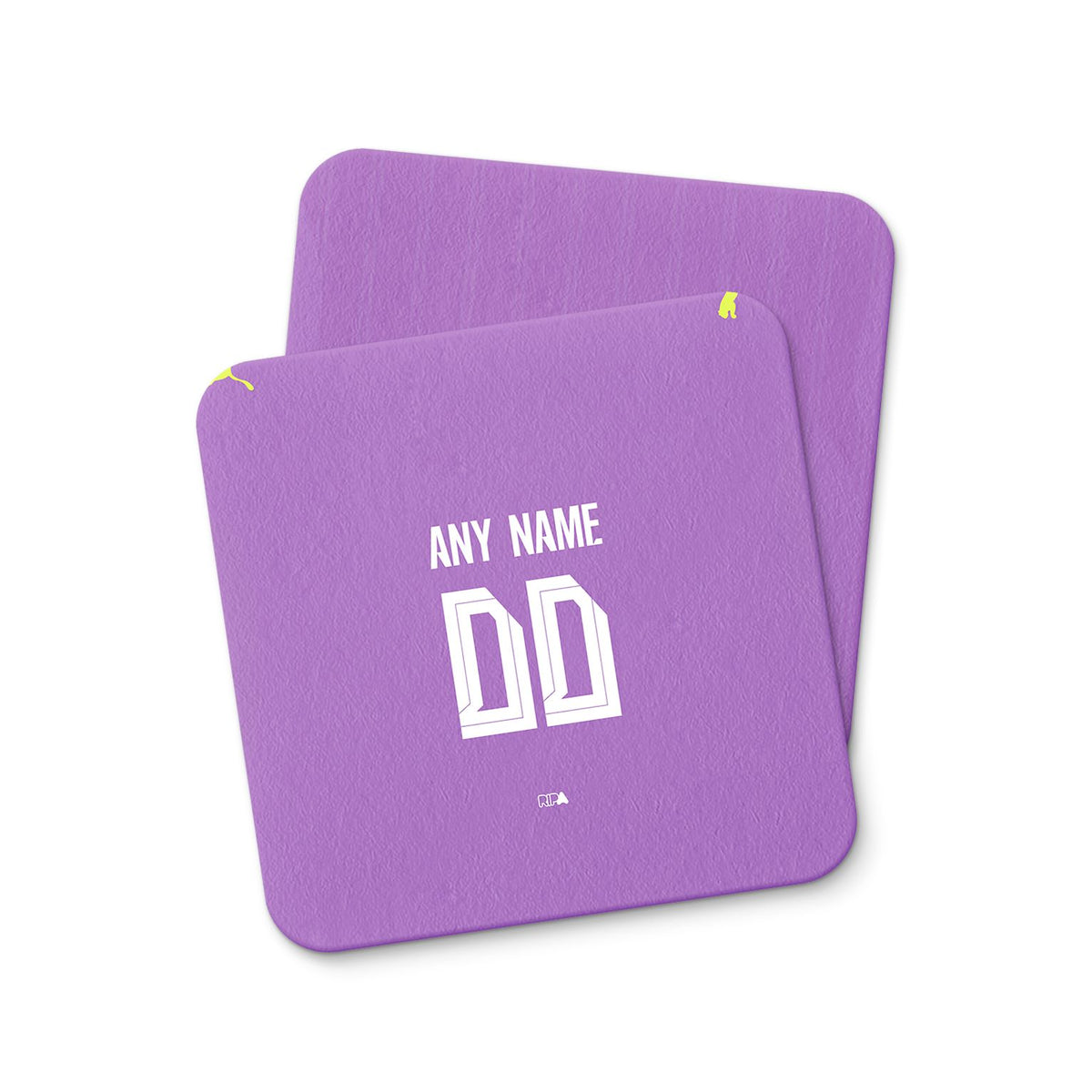 Coaster with the Borussia Dortmund 2026-27 Third football shirt design by RIPA Football