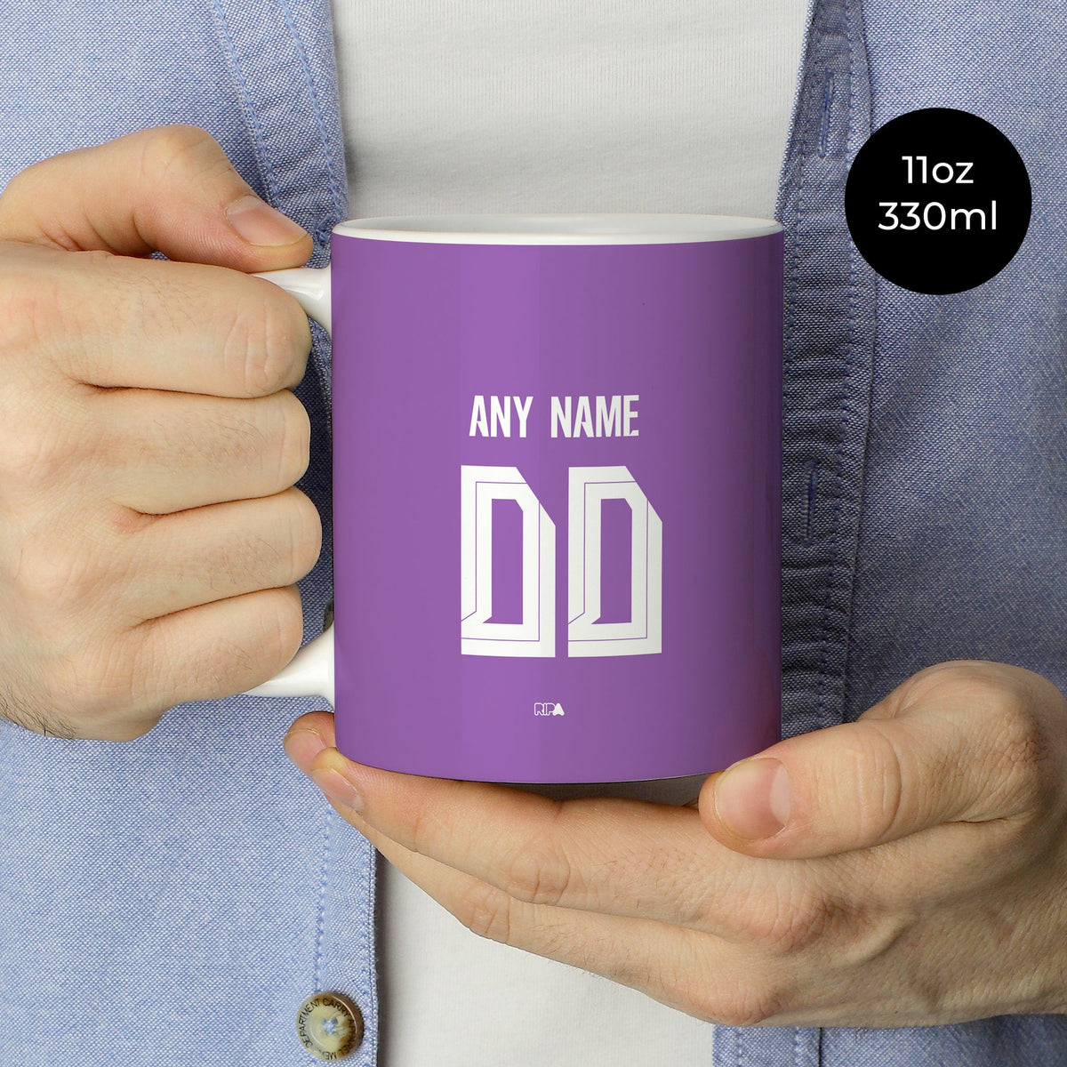 Mug with the Borussia Dortmund 2026-27 Third football shirt design by RIPA Football