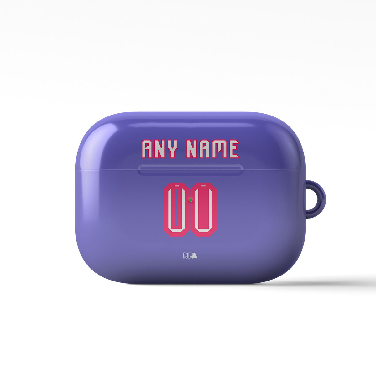 AirPods case with the Bournemouth 2026-27 Goalkeeper football shirt design by RIPA Football