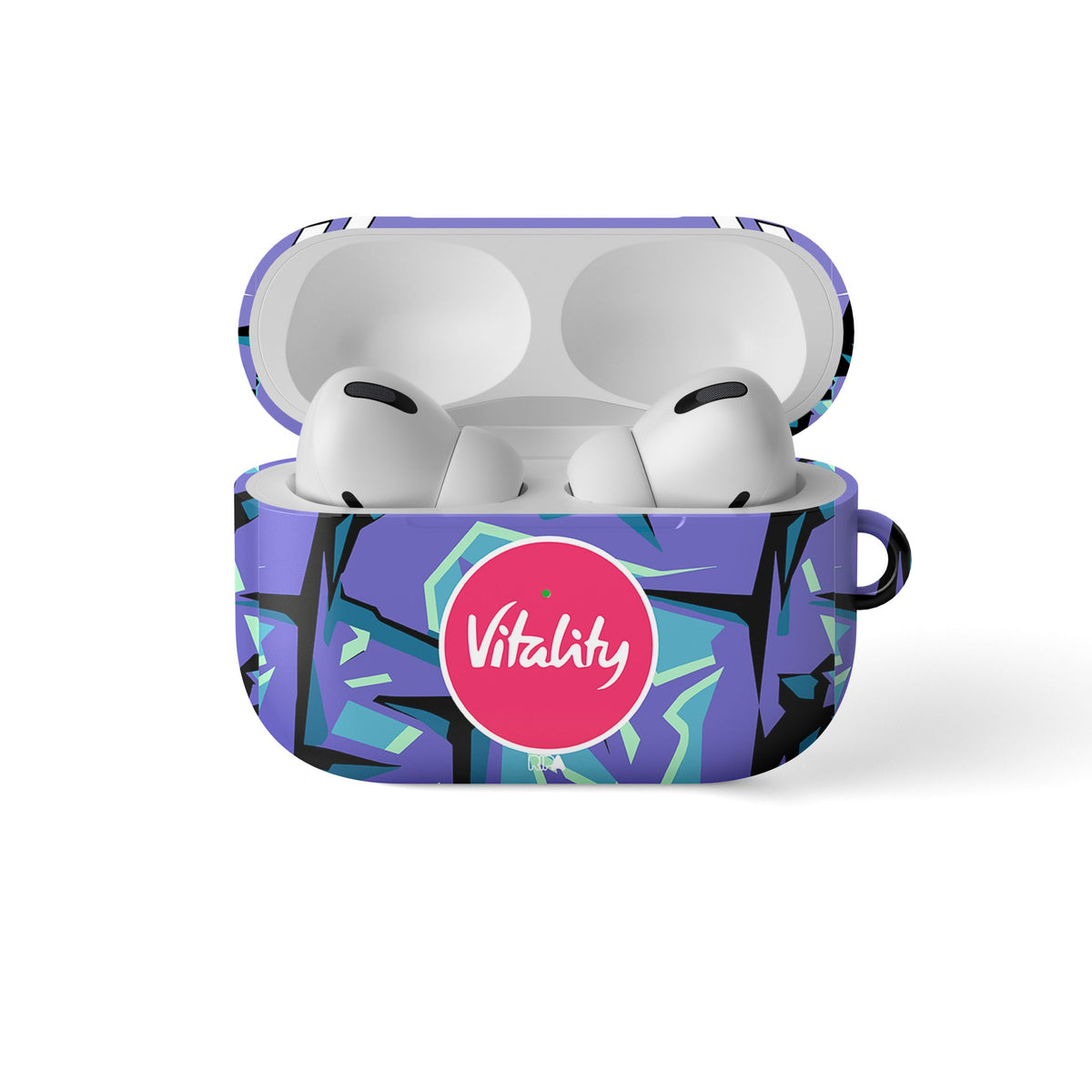 AirPods case with the Bournemouth 2026-27 Goalkeeper football shirt design by RIPA Football