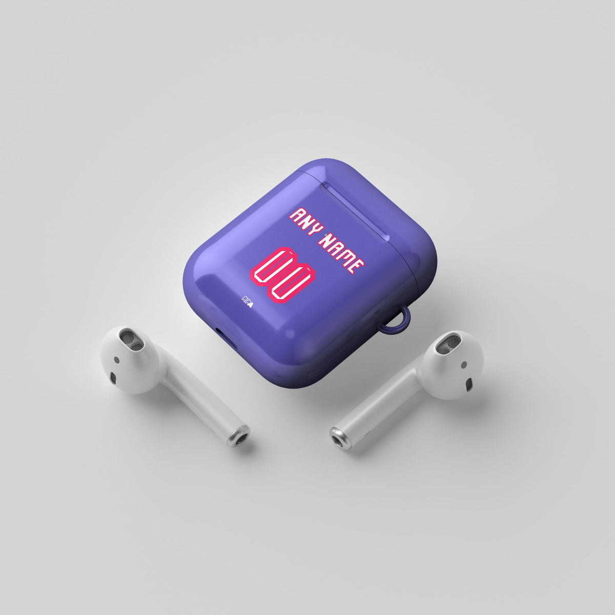 AirPods case with the Bournemouth 2026-27 Goalkeeper football shirt design by RIPA Football