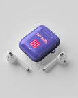 AirPods case with the Bournemouth 2026-27 Goalkeeper football shirt design by RIPA Football